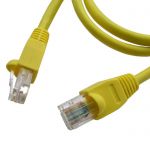 Компьютерный шнур Патчкорд  RJ45 1m желтый