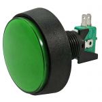 Кнопка GMSI-1B-C no(nc)+nc(no) green