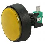 Кнопка GMSI-1B-C no(nc)+nc(no) yellow
