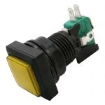 Кнопка GMSI-5B-S no(nc)+nc(no) yellow